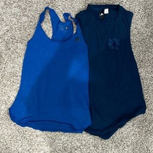 2 Adidas tank top